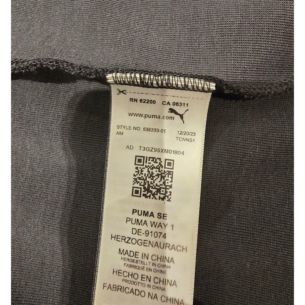 PUMA Scuderia Ferrari MT7 Style Full Zip Jacket Mens Black Casual Athletic Outer - Picture 5 of 10